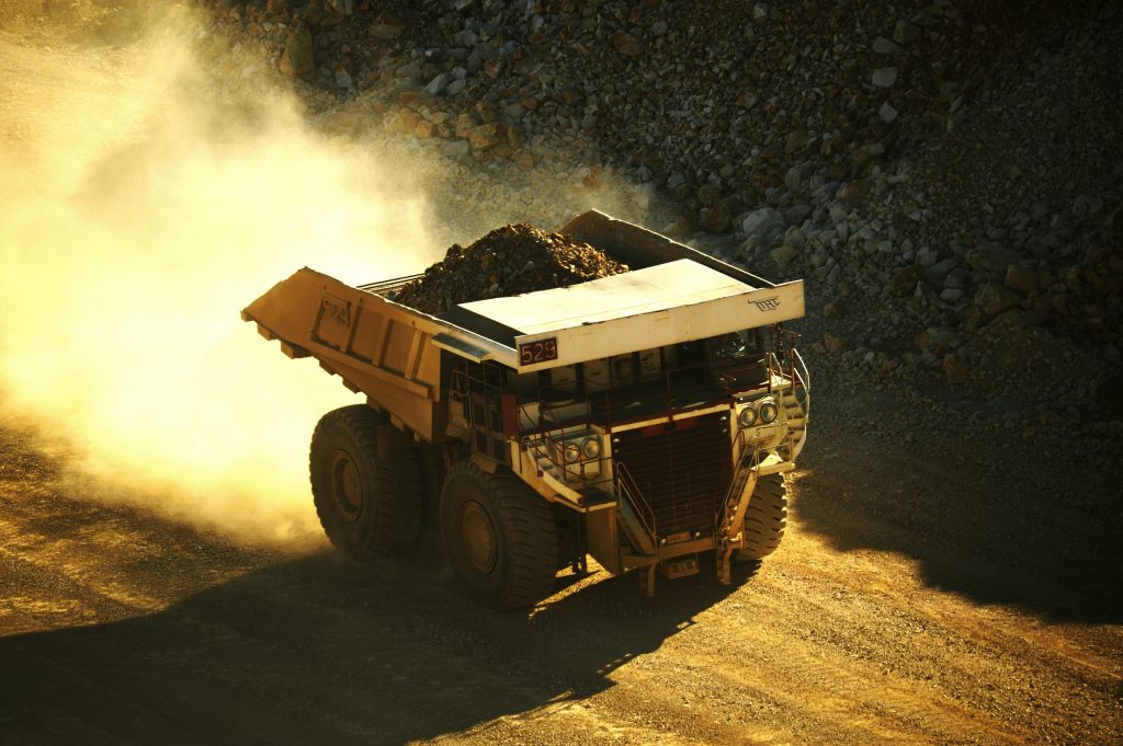 Heavy Duty Mining Truck. One of the World's Largest Trucks. Transportation Photo Collection